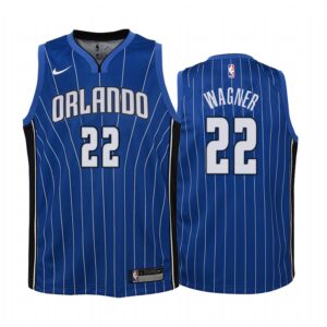 Orlando Magic Franz Wagner Icon Edition Blue Youth Jersey 2021 NBA Draft #22