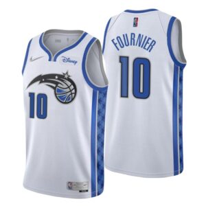 Orlando Magic NO. 10 Evan Fournier Earned Edition White Jersey