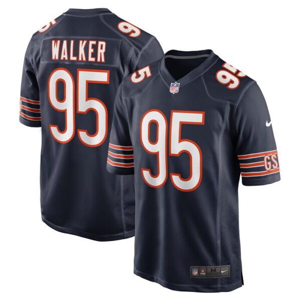 P.J. Walker Chicago Bears Game Player Jersey - Navy