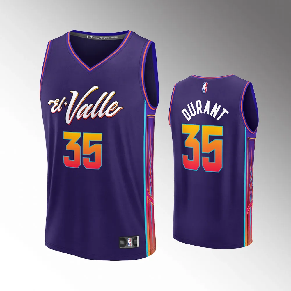 Phoenix Suns City Edition Purple 2023-24 Youth #35 Kevin Durant Jersey