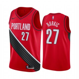 Portland Trail Blazers Jusuf Nurkic Black 2019-20 Statement Edition Jersey