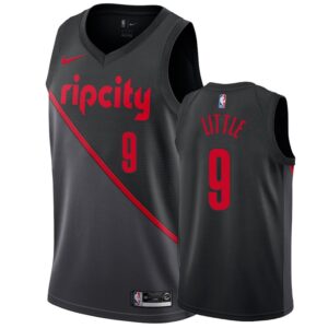 Portland Trail Blazers Nassir Little Men's 2019-20 City Jersey