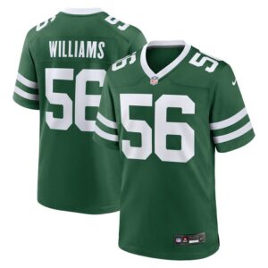 Quincy Williams New York Jets Game Player Jersey - Legacy Green