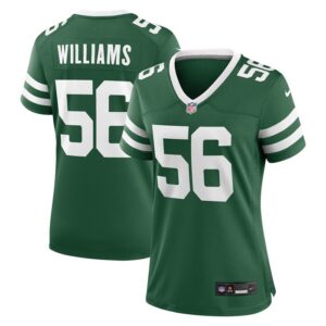 Quincy Williams New York Jets Women Game Player Jersey - Legacy Green