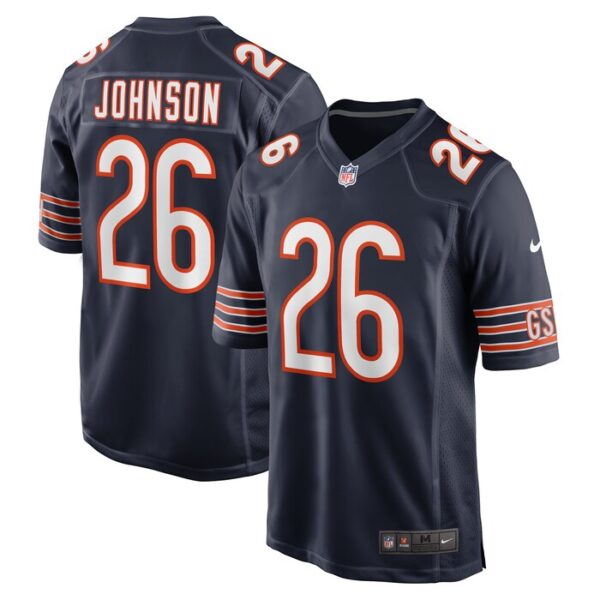 Quindell Johnson Chicago Bears Team Game Jersey - Navy