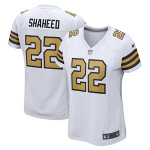 Rashid Shaheed New Orleans Saints Women Alternate Game Jersey - White