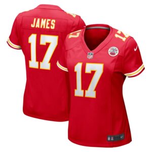 Richie James Kansas City Chiefs Women Game Jersey - Red