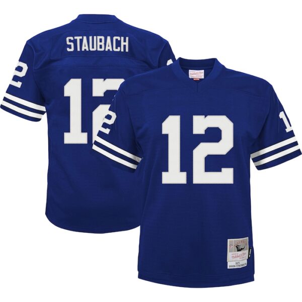 Roger Staubach Dallas Cowboys Mitchell & Ness Youth Retired Player Legacy Jersey - Navy