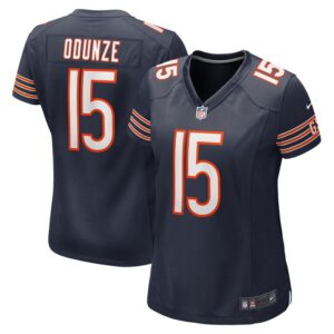 Rome Odunze Chicago Bears Women Game Jersey - Navy