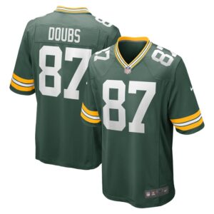 Romeo Doubs Green Bay Packers Game Player Jersey - Green