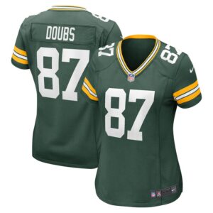 Romeo Doubs Green Bay Packers Women Player Game Jersey - Green