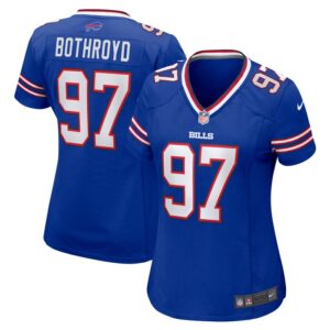 Rondell Bothroyd Buffalo Bills Women Game Jersey - Royal