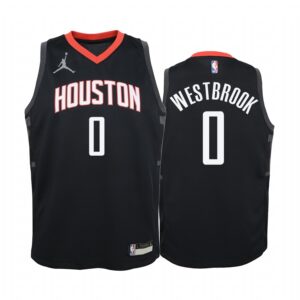 Russell Westbrook Houston Rockets Youth Red Statement Jersey Jumpman