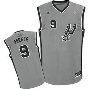 San Antonio Spurs #9 Tony Parker Revolution 30 Swingman Alternate Jersey