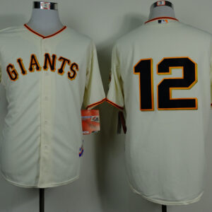 San Francisco Giants #12 Joe Panik Cream Home Cool Base Stitched MLB Jersey