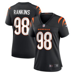 Sheldon Rankins Cincinnati Bengals Women Game Jersey - Black