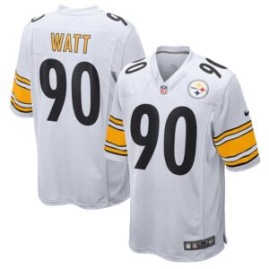 T.J. Watt Pittsburgh Steelers Game Jersey - White