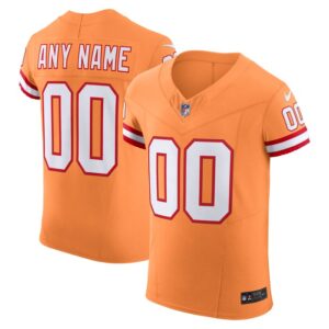 Tampa Bay Buccaneers Vapor F.U.S.E. Elite Custom Jersey - Orange