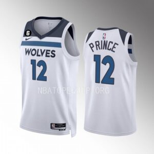 Taurean Prince Minnesota Timberwolves 2022-23 Association Edition White #12 Jersey Swingman