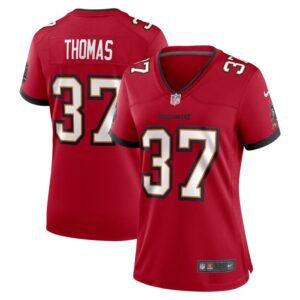 Tavierre Thomas Tampa Bay Buccaneers Women Game Jersey - Red