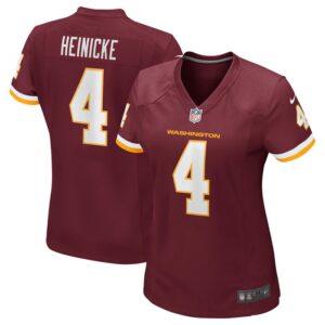 Taylor Heinicke Washington Football Team Women Game Jersey - Burgundy