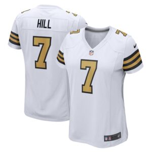 Taysom Hill New Orleans Saints Women Alternate Game Jersey - White