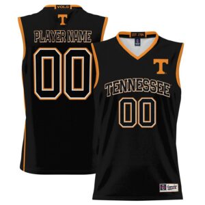 Tennessee Volunteers GameDay Greats Men's NIL Pick-A-Player Lightweight Basketball Jersey - Black