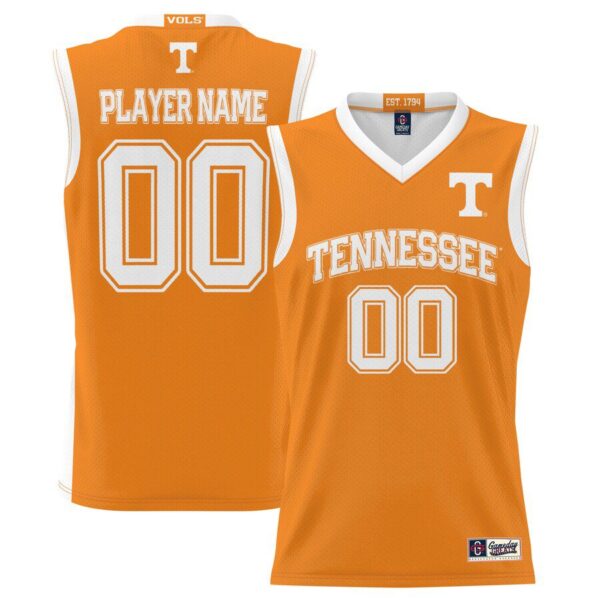 Tennessee Volunteers GameDay Greats Men's NIL Pick-A-Player Lightweight Basketball Jersey - Orange