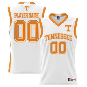 Tennessee Volunteers GameDay Greats Men's NIL Pick-A-Player Lightweight Basketball Jersey - White