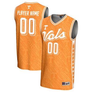 Tennessee Volunteers GameDay Greats NIL Pick-A-Player Men's Basketball Highlight Print Lightweight Jersey - Tennessee Orange