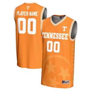 Tennessee Volunteers GameDay Greats NIL Pick-A-Player Men's Basketball Icon Print Lightweight Jersey - Tennessee Orange