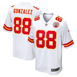 Tony Gonzalez Kansas City Chiefs Retired Player Game Jersey - White