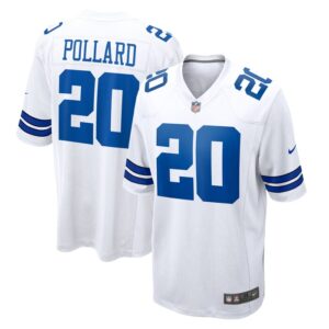 Tony Pollard Dallas Cowboys Game Player Jersey - White