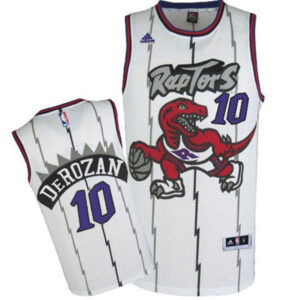 Toronto Raptors #10 DeMar DeRozan 2014-15 New Swingman Home White Jersey