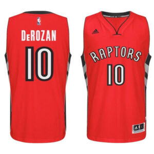 Toronto Raptors #10 DeMar DeRozan 2014-15 New Swingman Road Red Jersey