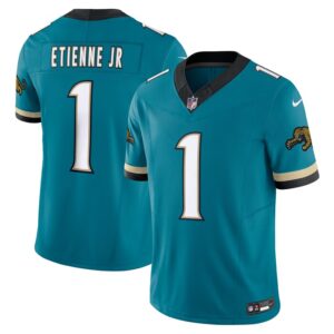 Travis Etienne Jacksonville Jaguars Prowler Throwback Vapor F.U.S.E. Limited Jersey - Teal