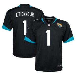 Travis Etienne Jacksonville Jaguars Youth Alternate Player Game Jersey - Black