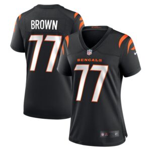 Trent Brown Cincinnati Bengals Women Game Jersey - Black