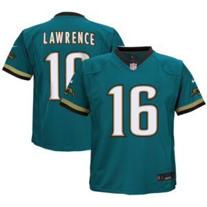 Trevor Lawrence Jacksonville Jaguars Preschool Prowler Throwback Player Game Jersey - Teal