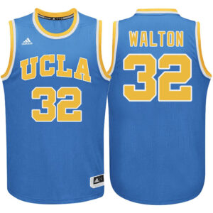 UCLA Bruins #32 Bill Walton Light Blue College Basketball Jersey