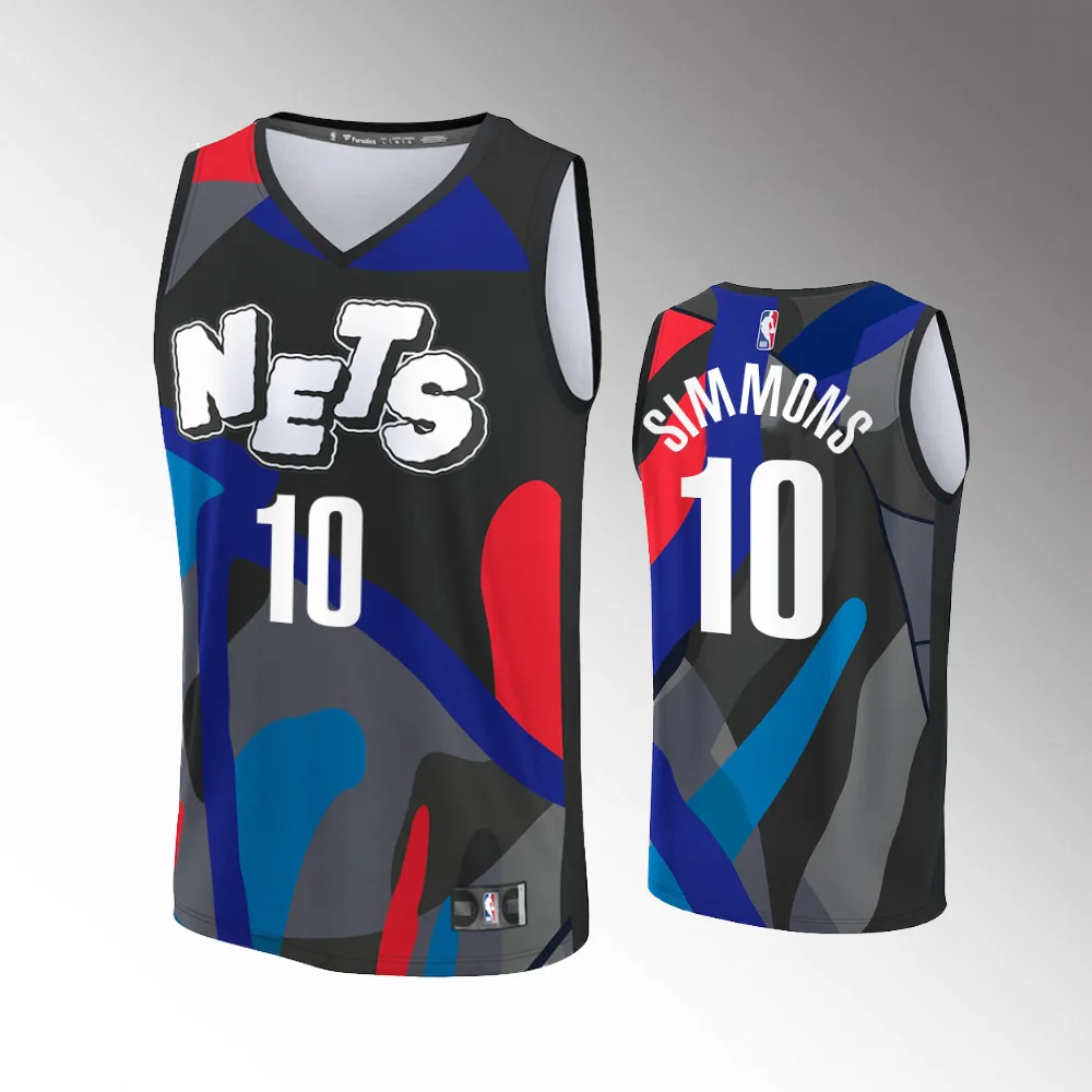 Unisex #10 Ben Simmons Brooklyn Nets Fast Break 2023-24 City Edition Black Jersey