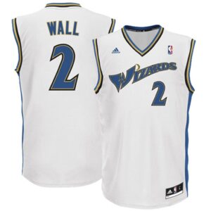 Washington Wizards #2 John Wall Revolution 30 White Jersey