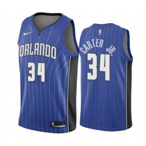 Wendell Carter Jr. Orlando Magic Blue Icon Edition 2021 Trade Jersey