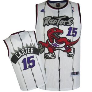 Youth Toronto Raptors #15 Vince Carter Soul Swingman Home Jersey