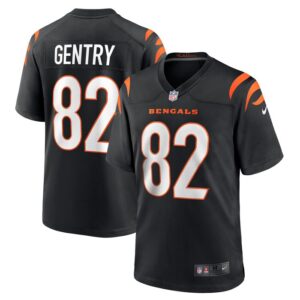 Zach Gentry Cincinnati Bengals Game Jersey - Black